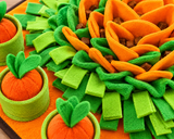 Five Carrot Garden 48x80cm